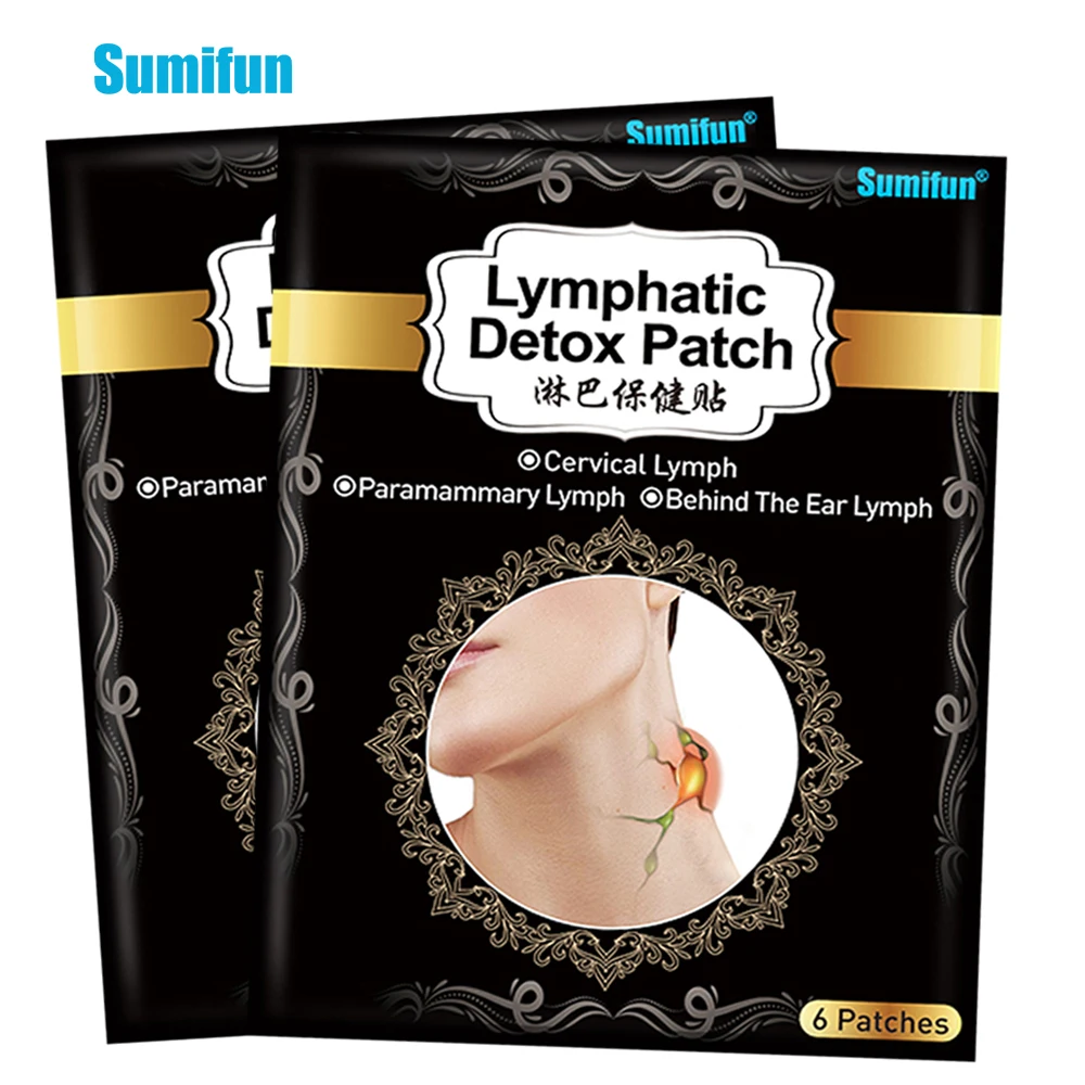 Sumifun 6pcs Neck Lymphatic Detox Patch Anti-Swelling Lymph Node Herbal Medical Plaster Breast Armpit Lymphatic Drainage Patch
Sumifun 6pcs Neck Lymphatic Detox Patch Anti-Swelling Lymph Node Herbal Medical Plaster Breast Armpit Lymphatic Drainage Patch