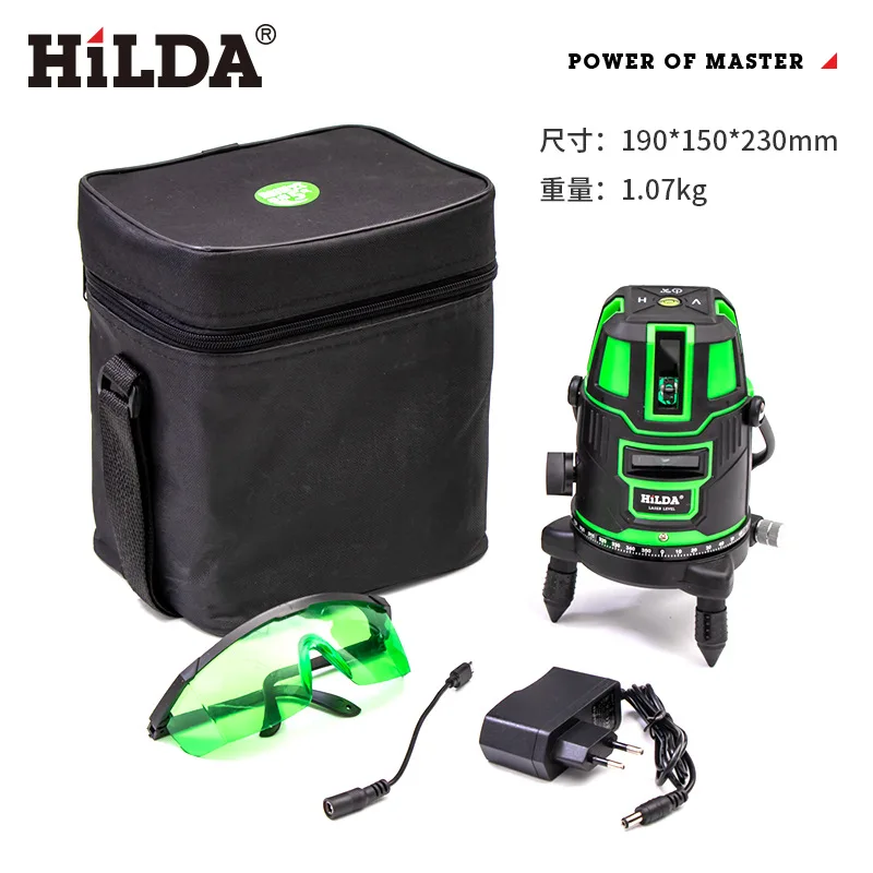 Straight line for hilda five level green engineering surveying and mapping in high precision laser 3 line 5 line automatic
Straight line for hilda five level green engineering surveying and mapping in high precision laser 3 line 5 line automatic