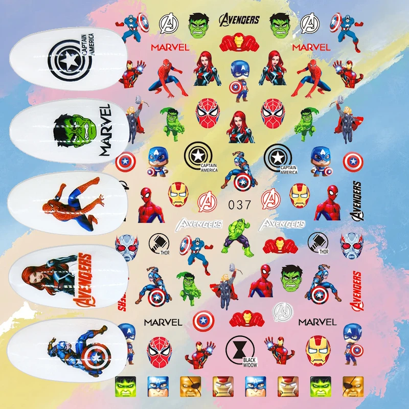 1PCS Disney Marvel Superheroes 3D Nail Stickers Nail Art Supplies Mickey Mouse Stitch Nail Art Decals DIY Nail Art Supplies
1PCS Disney Marvel Superheroes 3D Nail Stickers Nail Art Supplies Mickey Mouse Stitch Nail Art Decals DIY Nail Art Supplies