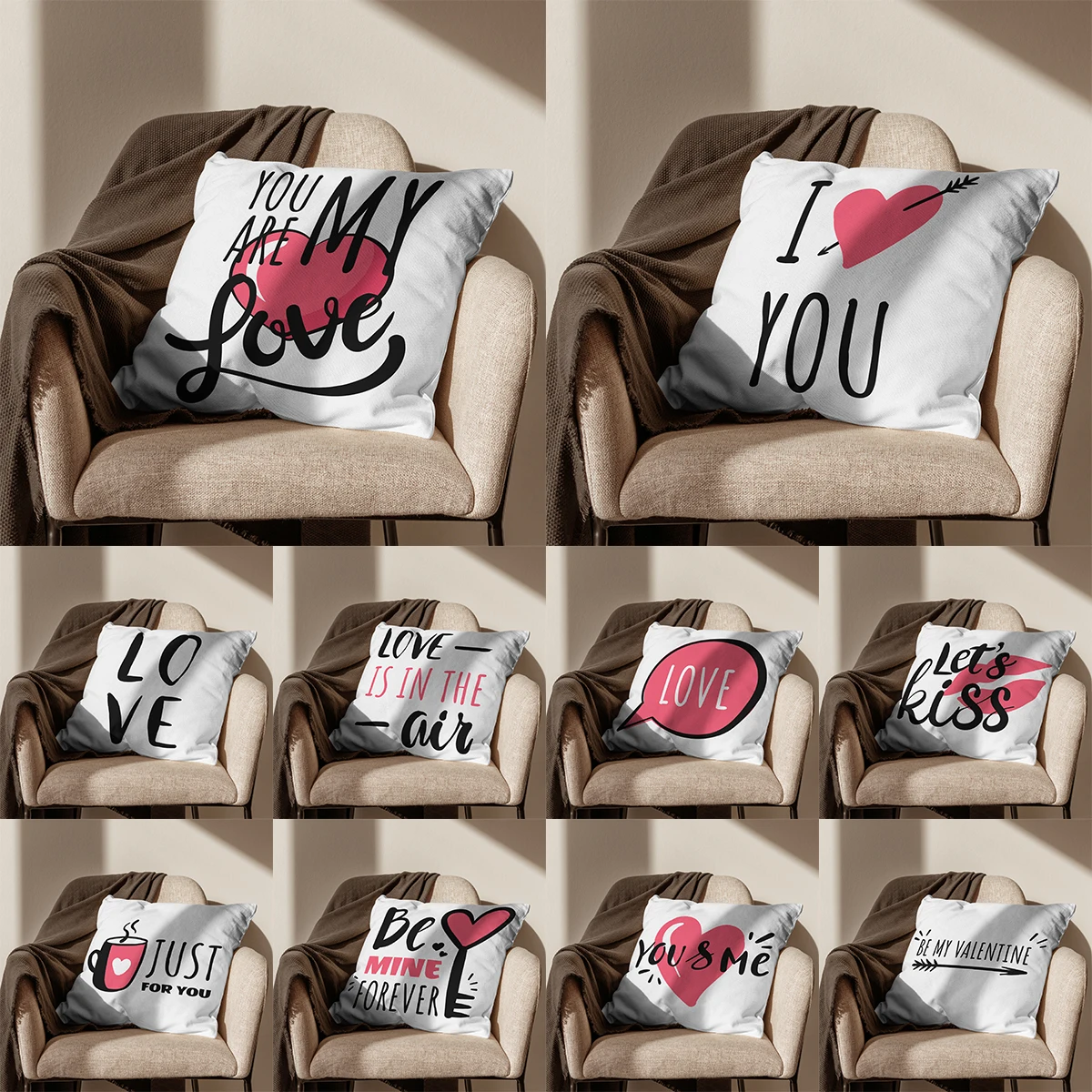 Valentine Day Gift Pillow Case Express Love Printed Home Office Decor Hotel Family Sofa Cushion Cover Funda Cojines 45x45
Valentine Day Gift Pillow Case Express Love Printed Home Office Decor Hotel Family Sofa Cushion Cover Funda Cojines 45x45