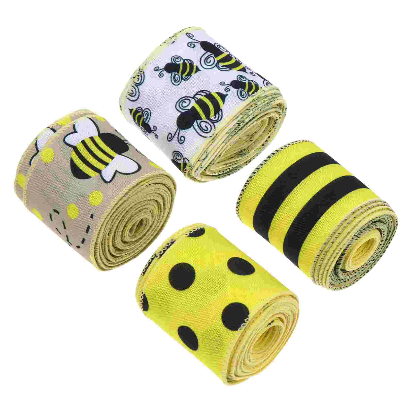 4 Rolls Craft Making Ribbon Creative Chic Exquisite Festival Ribbon Packing Ribbon
4 Rolls Craft Making Ribbon Creative Chic Exquisite Festival Ribbon Packing Ribbon
