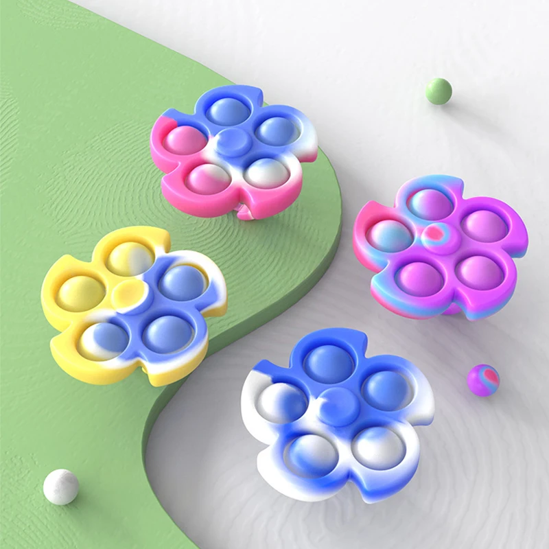 New Silicone Release Pressure Toy Portable Bubble Salade Spinner Tie-Dye Spinner Ring Flying Fidget Spinner Bracelets
New Silicone Release Pressure Toy Portable Bubble Salade Spinner Tie-Dye Spinner Ring Flying Fidget Spinner Bracelets