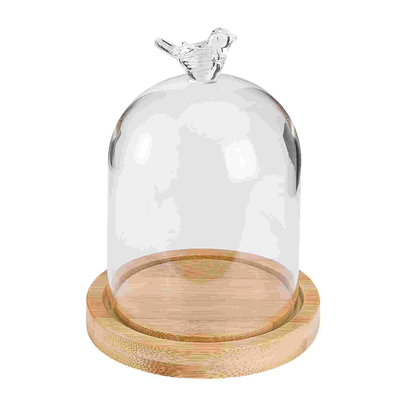 

Glass Display Dome Clear Glass Dome Cloche Preserved Flower Glass Cover Dried Flower Display Dome Home Decoration