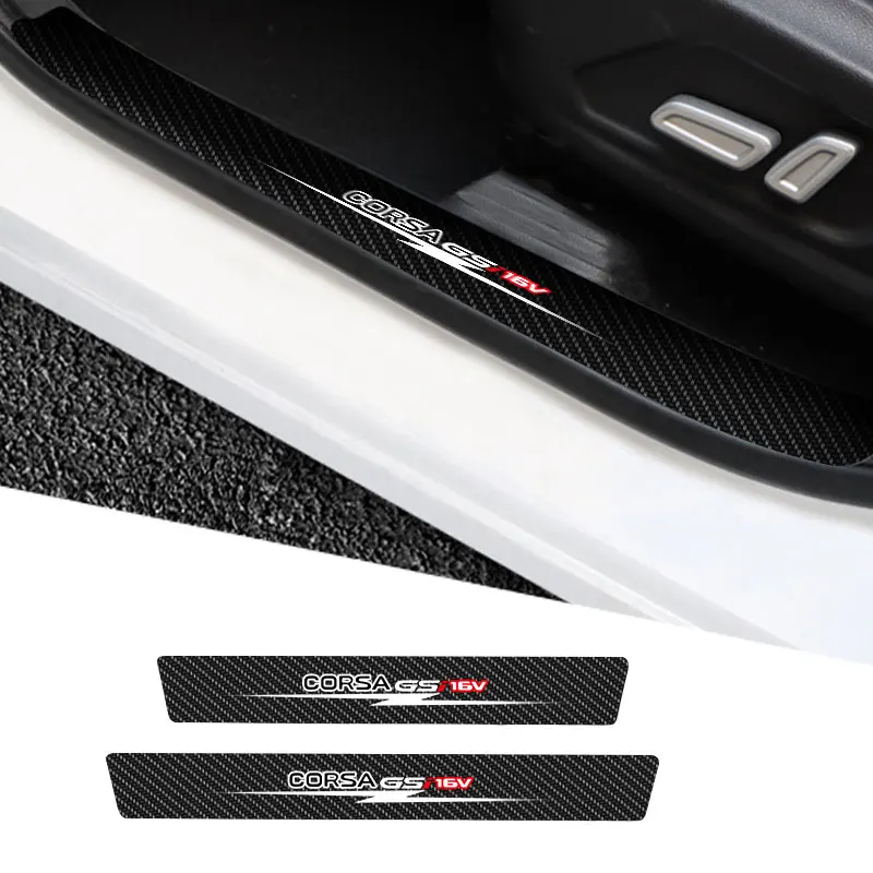 4Pcs For Opel Corsa GSi 16V Logo Car Threshold Car Stickers Anti Scratch Door Sill Protector Protection Carbon Fiber Stylin
4Pcs For Opel Corsa GSi 16V Logo Car Threshold Car Stickers Anti Scratch Door Sill Protector Protection Carbon Fiber Stylin