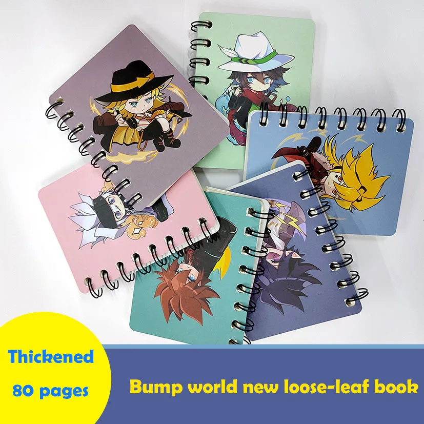 Bump World New Creative Small Book Anime Peripheral Stationery Comic Exhibition Anmicius Grey Notebook
Bump World New Creative Small Book Anime Peripheral Stationery Comic Exhibition Anmicius Grey Notebook