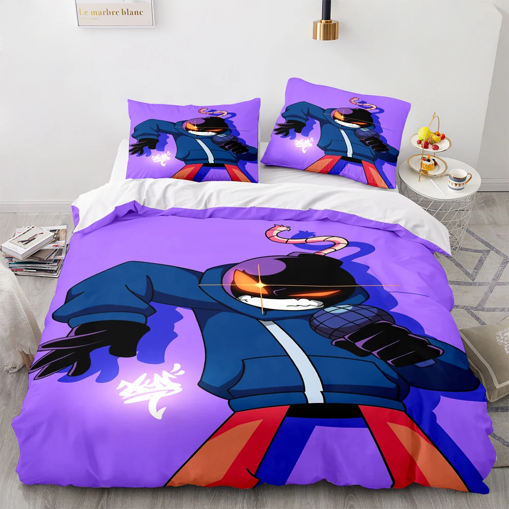 Friday Night Funkin FNF Bedding Set Single Twin Full Queen King Size Whitty Bed Set Aldult Kid Bedroom Duvetcover Sets 3D y2k
Friday Night Funkin FNF Bedding Set Single Twin Full Queen King Size Whitty Bed Set Aldult Kid Bedroom Duvetcover Sets 3D y2k