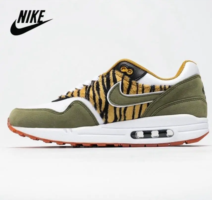 Классические мужские кроссовки Nike Air Max 1 в стиле ретро, женские кроссовки для бега с леопардовой подкладкой 
Классические мужские кроссовки Nike Air Max 1 в стиле ретро, женские кроссовки для бега с леопардовой подкладкой