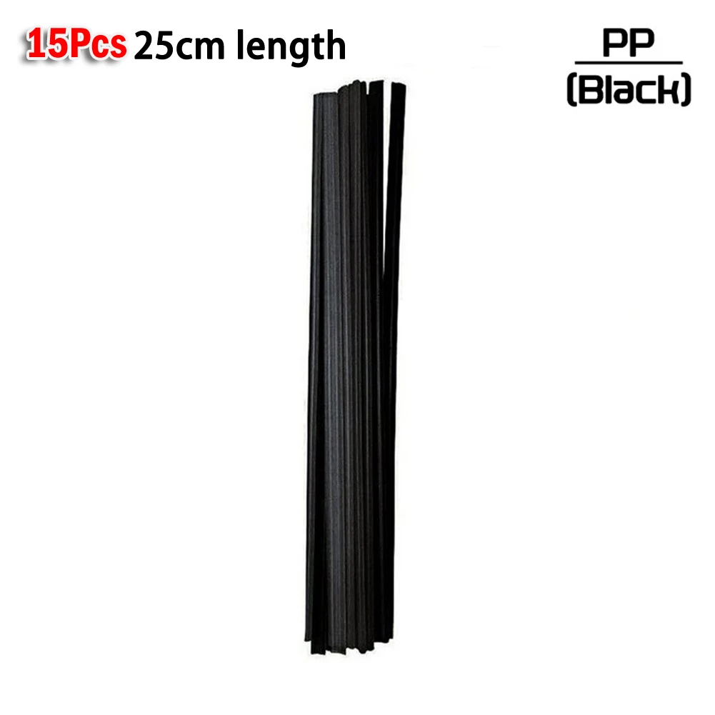 15Pcs 9.84 Inch Plastic Welding Rods ABS PP PVC PE Welding Sticks Bumper For Car Bumper Tank Repair Welding Machine Accessories
15Pcs 9.84 Inch Plastic Welding Rods ABS PP PVC PE Welding Sticks Bumper For Car Bumper Tank Repair Welding Machine Accessories