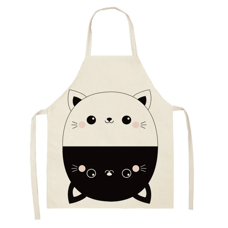 Home Kitchen cooking apron cute cat printing household sleeveless cotton linen apron men aprons for woman cute apron 55x68cm
Home Kitchen cooking apron cute cat printing household sleeveless cotton linen apron men aprons for woman cute apron 55x68cm