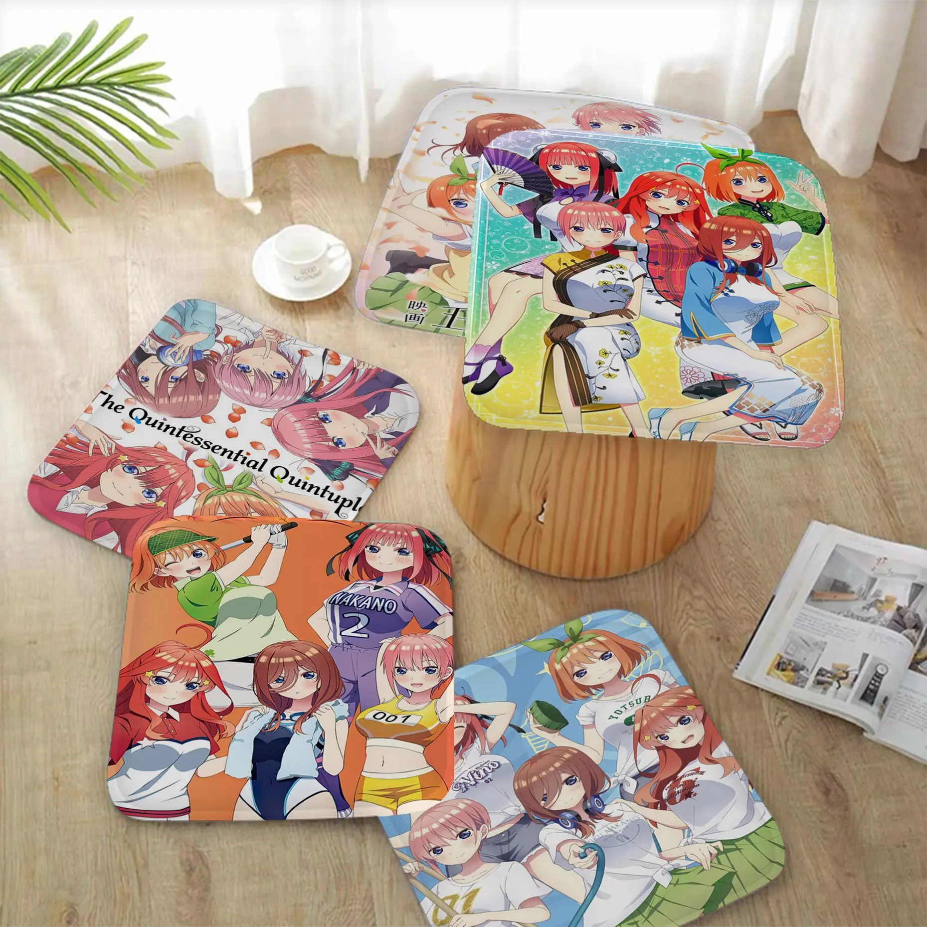 The Quintessential Quintuplets Simplicity Multi-Color Seat Cushion Office Dining Stool Pad Sponge Sofa Mat Non-Slip Home Decor
The Quintessential Quintuplets Simplicity Multi-Color Seat Cushion Office Dining Stool Pad Sponge Sofa Mat Non-Slip Home Decor