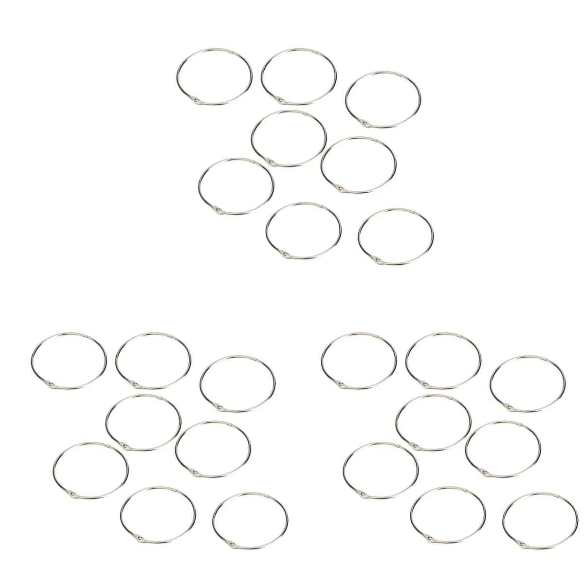 150 Pcs Binder Rings Book Rings Book Circle Loose Leaf Binder Keychain Loose Leaf Binder Metal Rings
150 Pcs Binder Rings Book Rings Book Circle Loose Leaf Binder Keychain Loose Leaf Binder Metal Rings