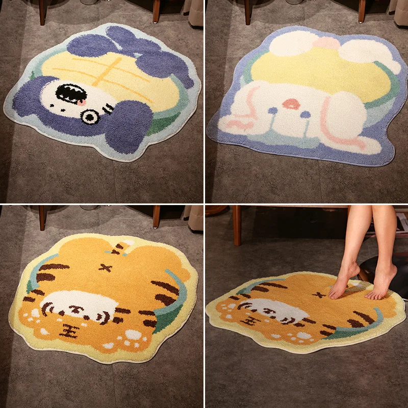 Anti-Slip Water Absorption Bathroom Doormat Long Plush Cartoon Tiger Floor Carpet for Bedroom Beside Area Rug Child Room Decor
Anti-Slip Water Absorption Bathroom Doormat Long Plush Cartoon Tiger Floor Carpet for Bedroom Beside Area Rug Child Room Decor