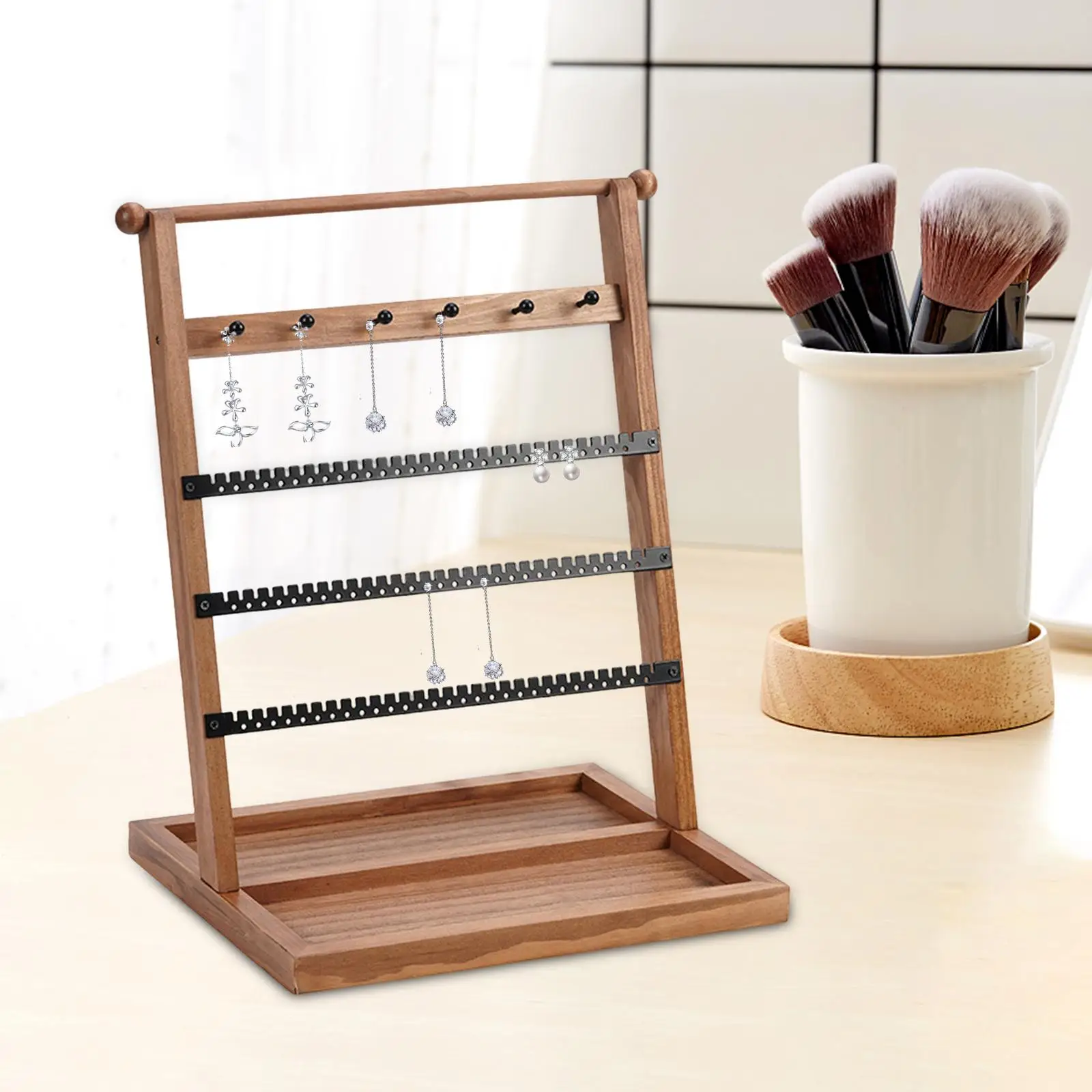 Jewelry Storage Rack 5 Layer Earrings Display Stand Unique for Wardrobe Home Decor
Jewelry Storage Rack 5 Layer Earrings Display Stand Unique for Wardrobe Home Decor