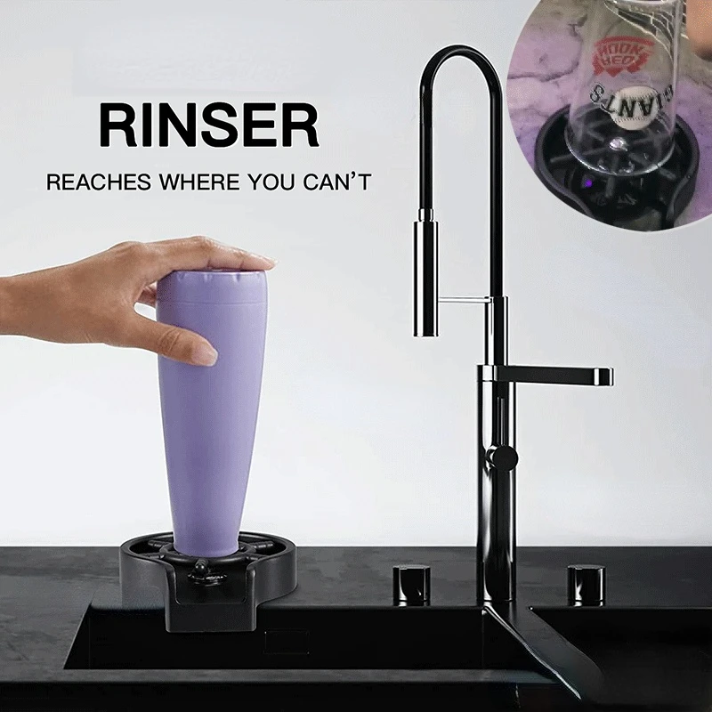 Automatic Glass Cup Washer Ins Rinser High Pressure Bar Kitchen Beer Milk Tea Cup Spray Washing Cleaner Sink Accessories
Automatic Glass Cup Washer Ins Rinser High Pressure Bar Kitchen Beer Milk Tea Cup Spray Washing Cleaner Sink Accessories