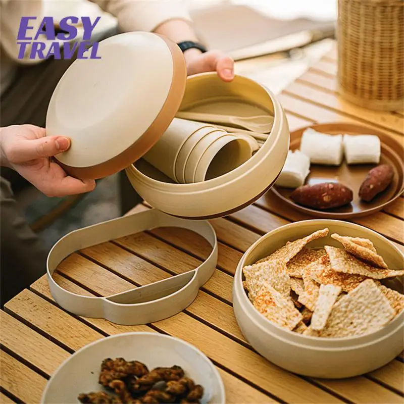 Set Outdoor Smooth Multifunction Picnic Practicality Storage Portable Does Not Occupy Land Camping Mellow Dishes Tableware
Set Outdoor Smooth Multifunction Picnic Practicality Storage Portable Does Not Occupy Land Camping Mellow Dishes Tableware