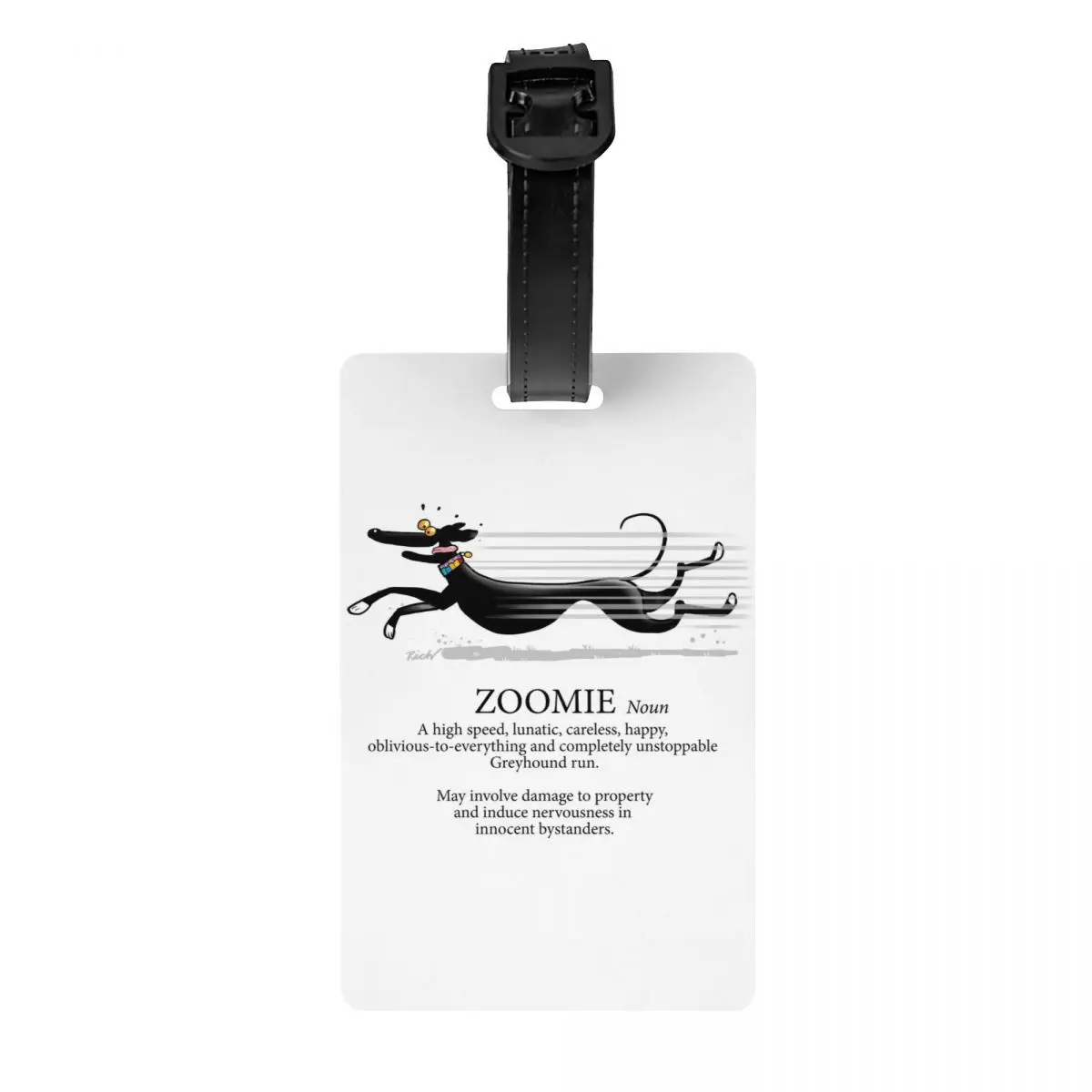 Персонализированная бирка для багажа Greyhound Zoomie, защита конфиденциальности, бирка для багажа с изображением собаки, бирки для багажа, дорожная сумка, этикетки, чемодан
Персонализированная бирка для багажа Greyhound Zoomie, защита конфиденциальности, бирка для багажа с изображением собаки, бирки для багажа, дорожная сумка, этикетки, чемодан