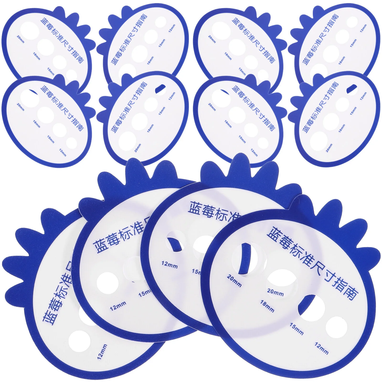 Tangerine Blueberry Measuring Cards Citrus Diameter Tool Fruit Circle Measurement
Tangerine Blueberry Measuring Cards Citrus Diameter Tool Fruit Circle Measurement