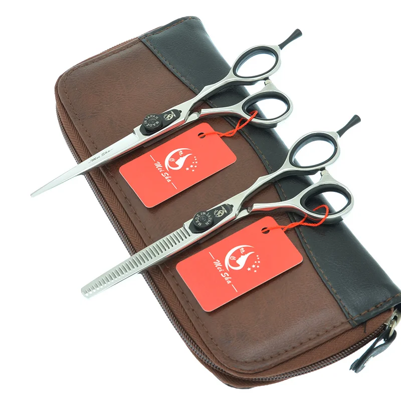 Meisha 5.5/6 inch Japan Steel Hairdressing Scissors Set 440C Professional Cutting Shears Thinning Scissors Salon Haircut A0082A
Meisha 5.5/6 inch Japan Steel Hairdressing Scissors Set 440C Professional Cutting Shears Thinning Scissors Salon Haircut A0082A