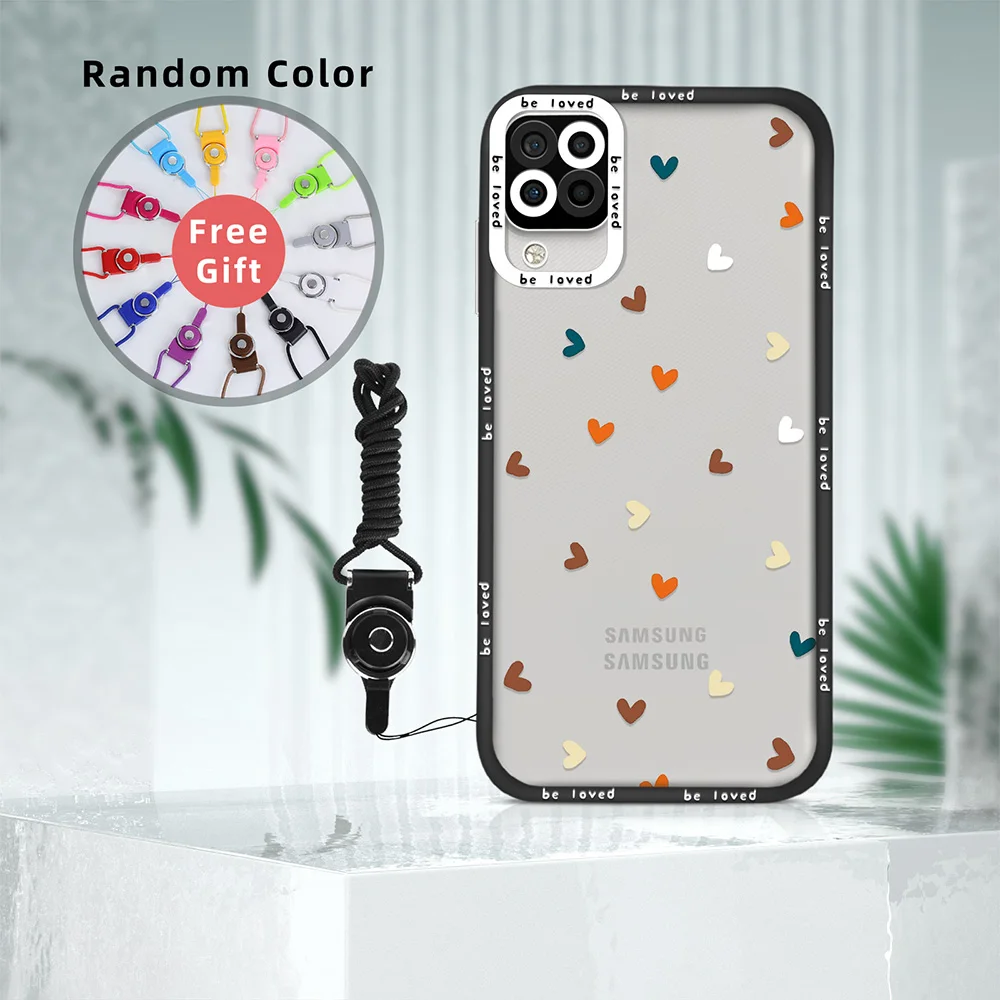 Colorful Hearts Clear Phone Case for Samsung A12 A71 A21S A32 4G A52 A52S A53 5G A72 S22 Plus S22Ultra Shockproof Soft TPU Cover
Colorful Hearts Clear Phone Case for Samsung A12 A71 A21S A32 4G A52 A52S A53 5G A72 S22 Plus S22Ultra Shockproof Soft TPU Cover