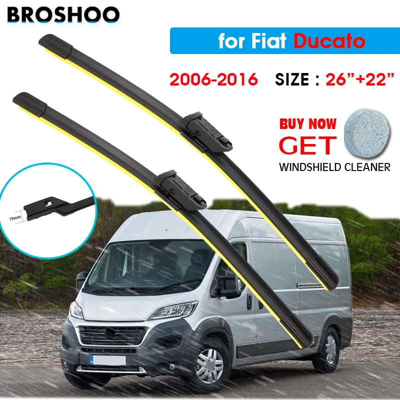 Car Silicone Wiper Blade For Fiat Ducato 26"+22" 2006-2016 Auto Windscreen Windshield Wiper Blades Window Wash Push Button Arm
Car Silicone Wiper Blade For Fiat Ducato 26"+22" 2006-2016 Auto Windscreen Windshield Wiper Blades Window Wash Push Button Arm