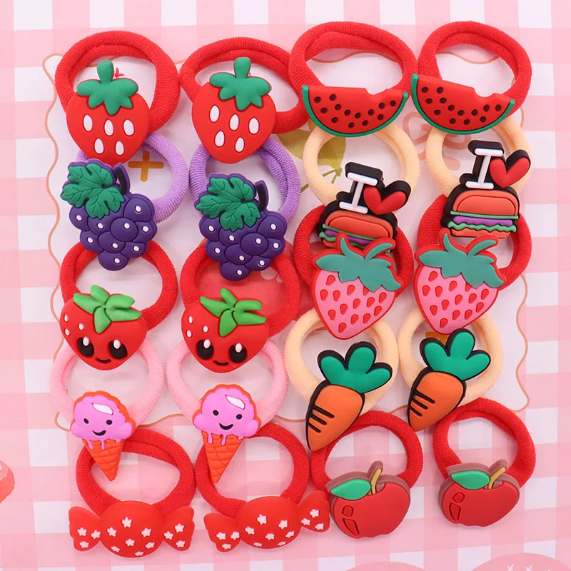 20Pcs Grape Strawberry Watermelon Candy Hair Accessories Rubber Band Hairbands Scrunchies Elastic Kids Headband Decorations Gift
20Pcs Grape Strawberry Watermelon Candy Hair Accessories Rubber Band Hairbands Scrunchies Elastic Kids Headband Decorations Gift