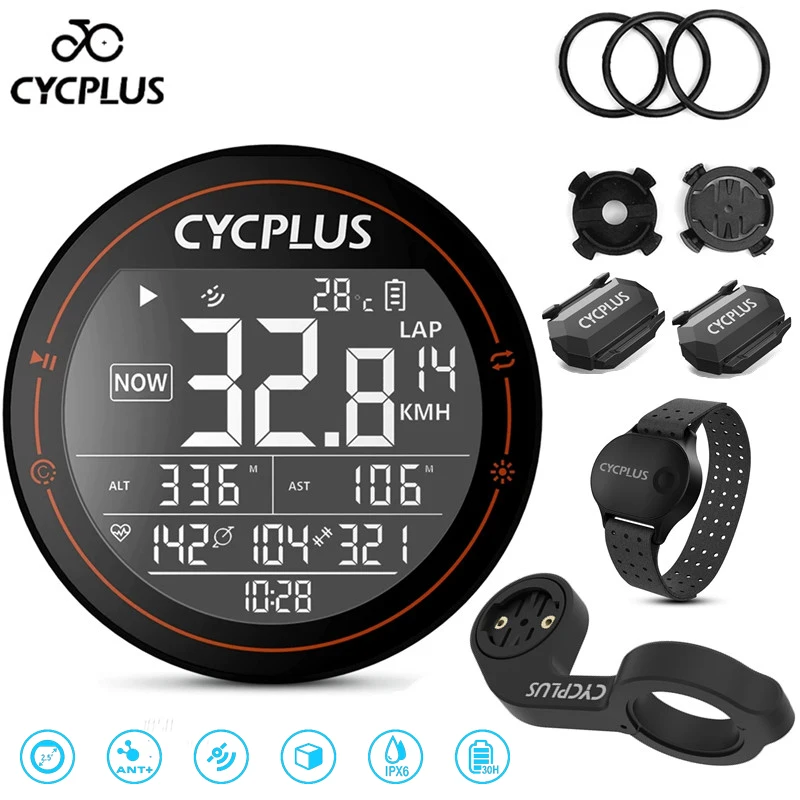 Велокомпьютер CYCPLUS M2, беспроводной GPS Спидометр, водонепроницаемый, дорожный велосипед, горный велосипед, Bluetooth, ANT +, с педалями
Велокомпьютер CYCPLUS M2, беспроводной GPS Спидометр, водонепроницаемый, дорожный велосипед, горный велосипед, Bluetooth, ANT +, с педалями