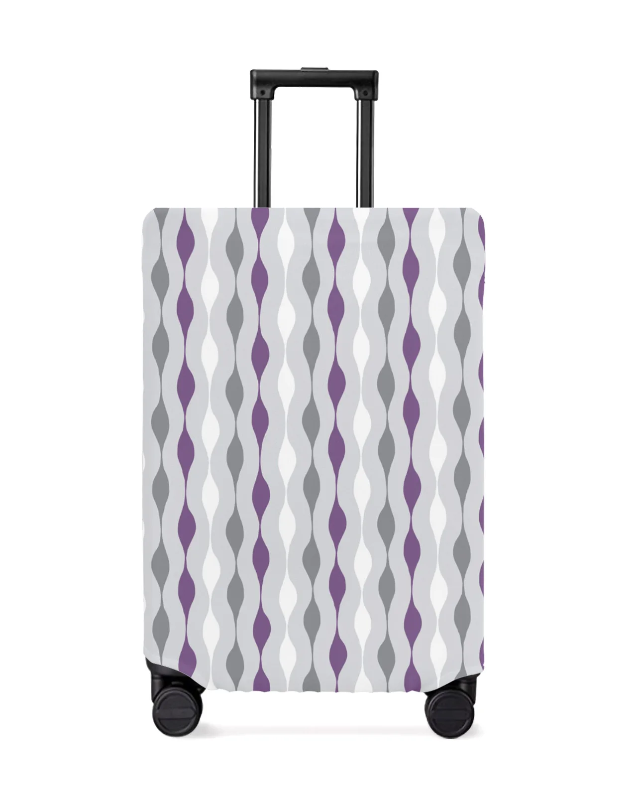 Geometric Stripes Purple Gray Travel Luggage Cover Elastic Baggage Cover Suitcase Case Dust Cover Travel Accessories
Geometric Stripes Purple Gray Travel Luggage Cover Elastic Baggage Cover Suitcase Case Dust Cover Travel Accessories
