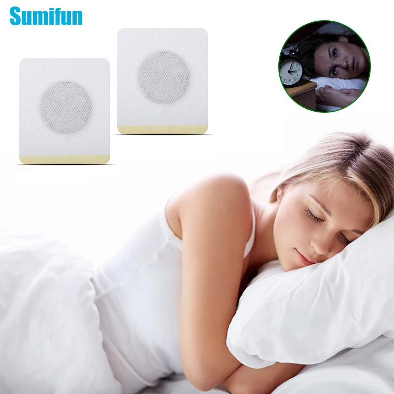 24 pcs Insomnia Relief Patch Improve Sleep Quality Treatment Dizziness Nerves Relax Body Jet Lag Dream Less Sleep Aid Sticker
24 pcs Insomnia Relief Patch Improve Sleep Quality Treatment Dizziness Nerves Relax Body Jet Lag Dream Less Sleep Aid Sticker