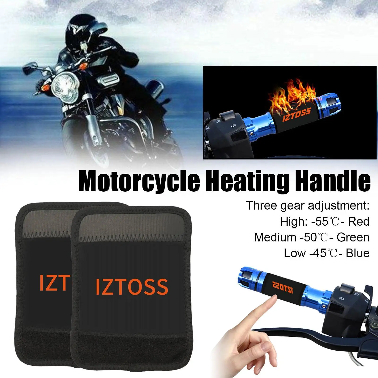 USB Adjustable Motorcycle Heating Handle Electric Motorcycle 15w Handle Heater Bicycle Winter Warm Accessories 3 Gear Adjustment
USB Adjustable Motorcycle Heating Handle Electric Motorcycle 15w Handle Heater Bicycle Winter Warm Accessories 3 Gear Adjustment
