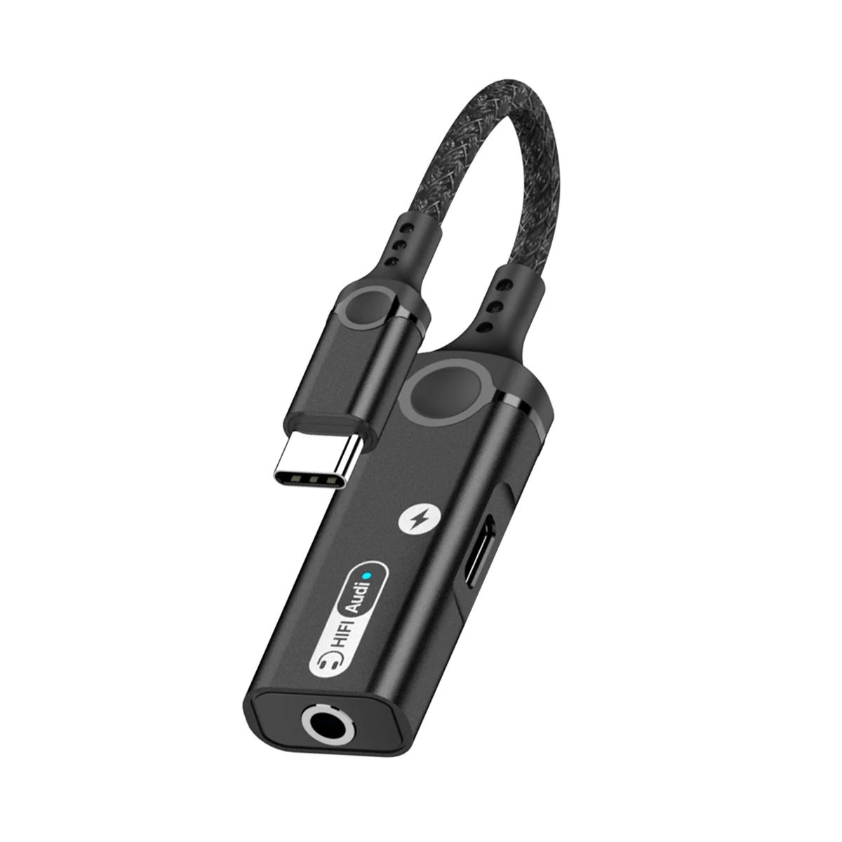 3In1 USB Type-C To 3.5Mm/Dual USB C Earphone Adapter PD60W 32Bit/384KHz DAC Audio Aux Headphone Converter
3In1 USB Type-C To 3.5Mm/Dual USB C Earphone Adapter PD60W 32Bit/384KHz DAC Audio Aux Headphone Converter