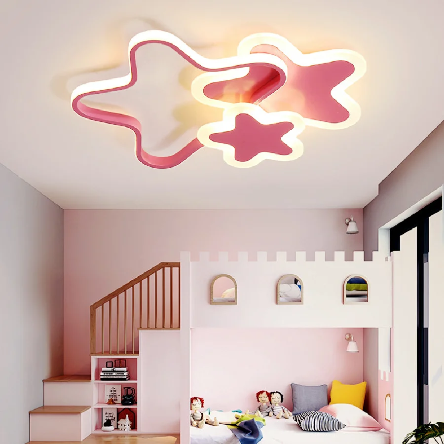 Moon Star LED Ceiling Light for Room Boys Girls Children Bedroom Decoration Lamps White Pink Nursery Kids Room Lighting Ceiling
Moon Star LED Ceiling Light for Room Boys Girls Children Bedroom Decoration Lamps White Pink Nursery Kids Room Lighting Ceiling