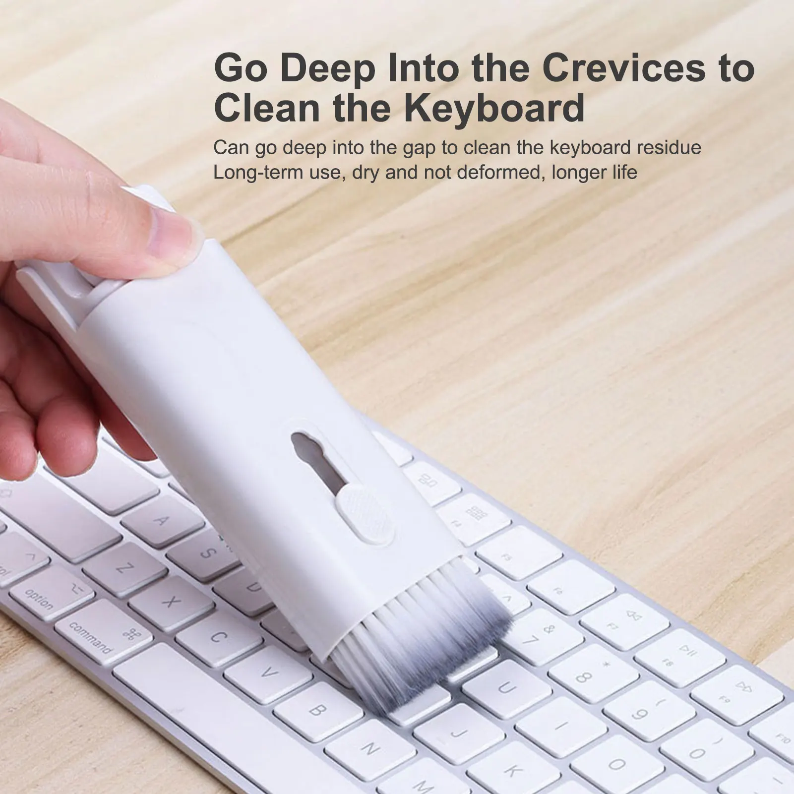 7-in-1 Keyboard Cleaning Kit Keyboard Cleaner Multifunctional Computer Cleaning Tools Kit for Headphone Laptop Cell Phone
7-in-1 Keyboard Cleaning Kit Keyboard Cleaner Multifunctional Computer Cleaning Tools Kit for Headphone Laptop Cell Phone