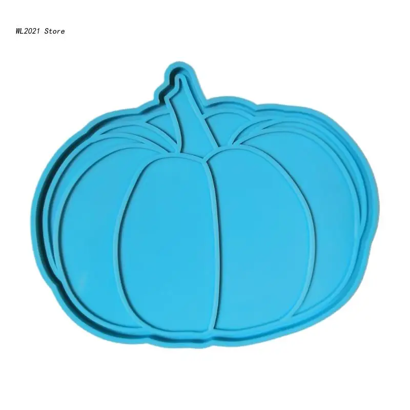 for Creative Pumpkin Mat Epoxy Resin Mold Coaster Tray Silicone Mould DIY Handmade Crafts Table Decorations Cup Pad Making Tool
for Creative Pumpkin Mat Epoxy Resin Mold Coaster Tray Silicone Mould DIY Handmade Crafts Table Decorations Cup Pad Making Tool
