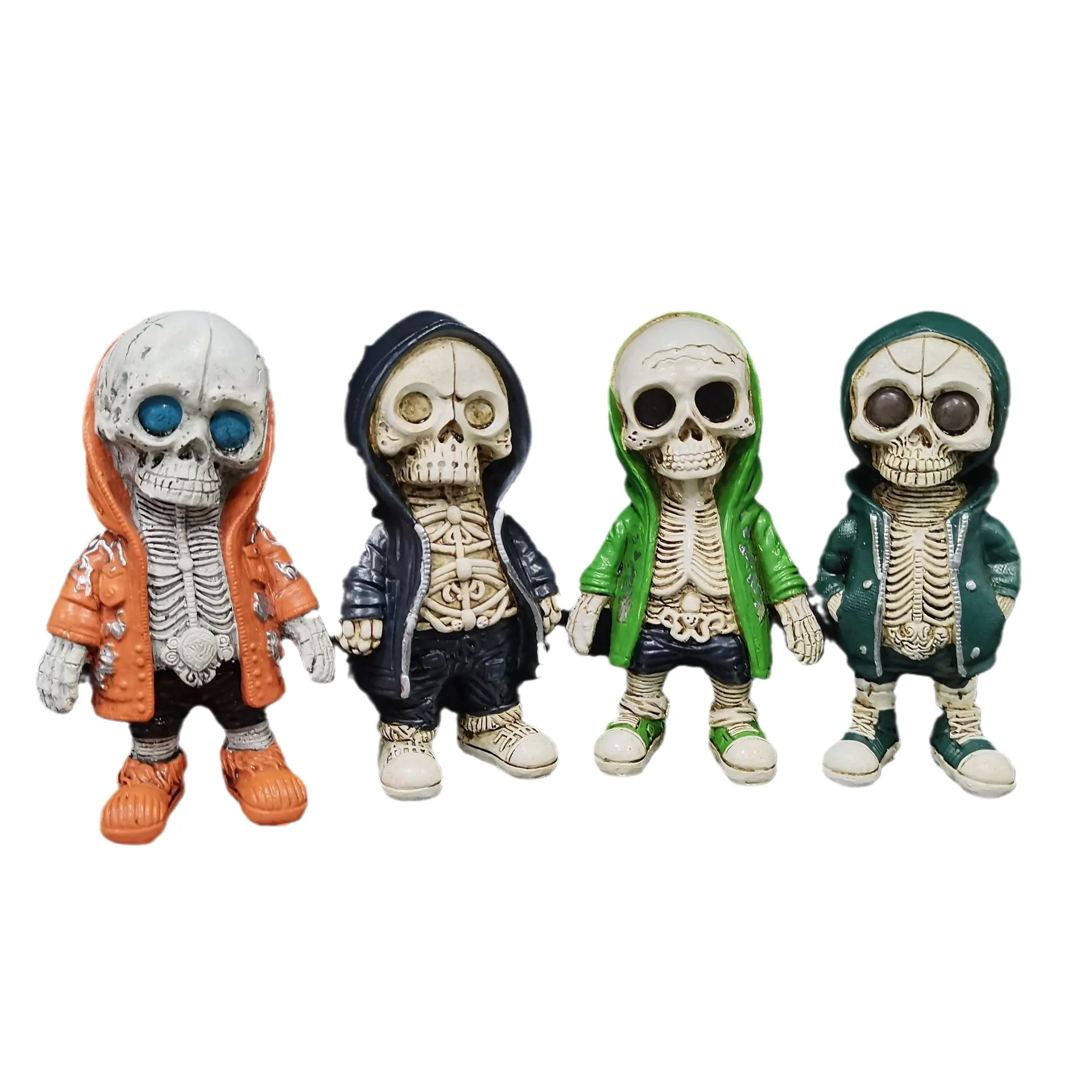 Skeleton alien ornaments Halloween gifts courtyard ornaments home decoration ornaments
Skeleton alien ornaments Halloween gifts courtyard ornaments home decoration ornaments