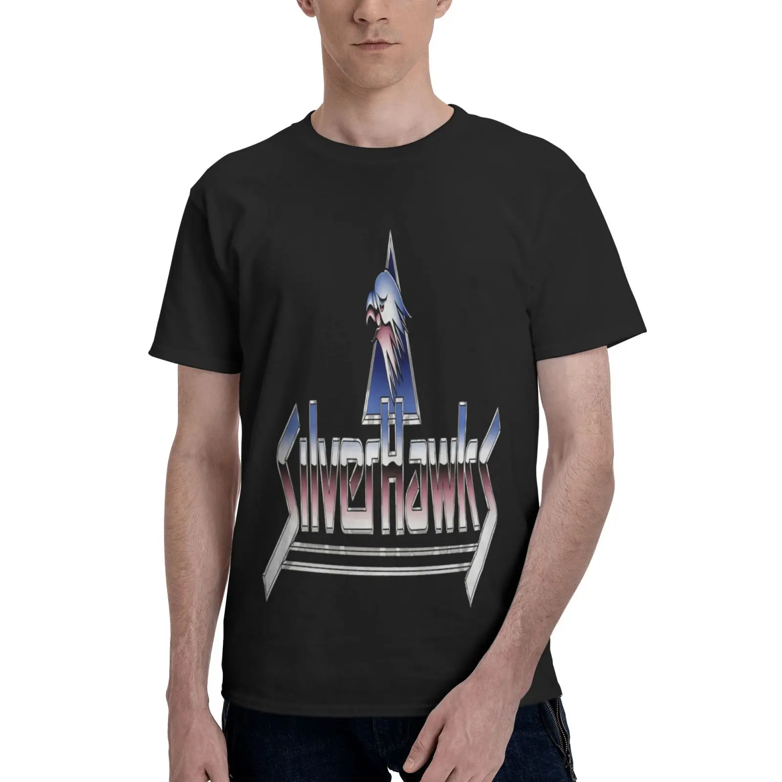 Футболка Silverhawks в стиле 80-х 90-х годов для мужчин и женщин, аниме футболка оверсайз, одежда для мужчин и женщин 
Футболка Silverhawks в стиле 80-х 90-х годов для мужчин и женщин, аниме футболка оверсайз, одежда для мужчин и женщин