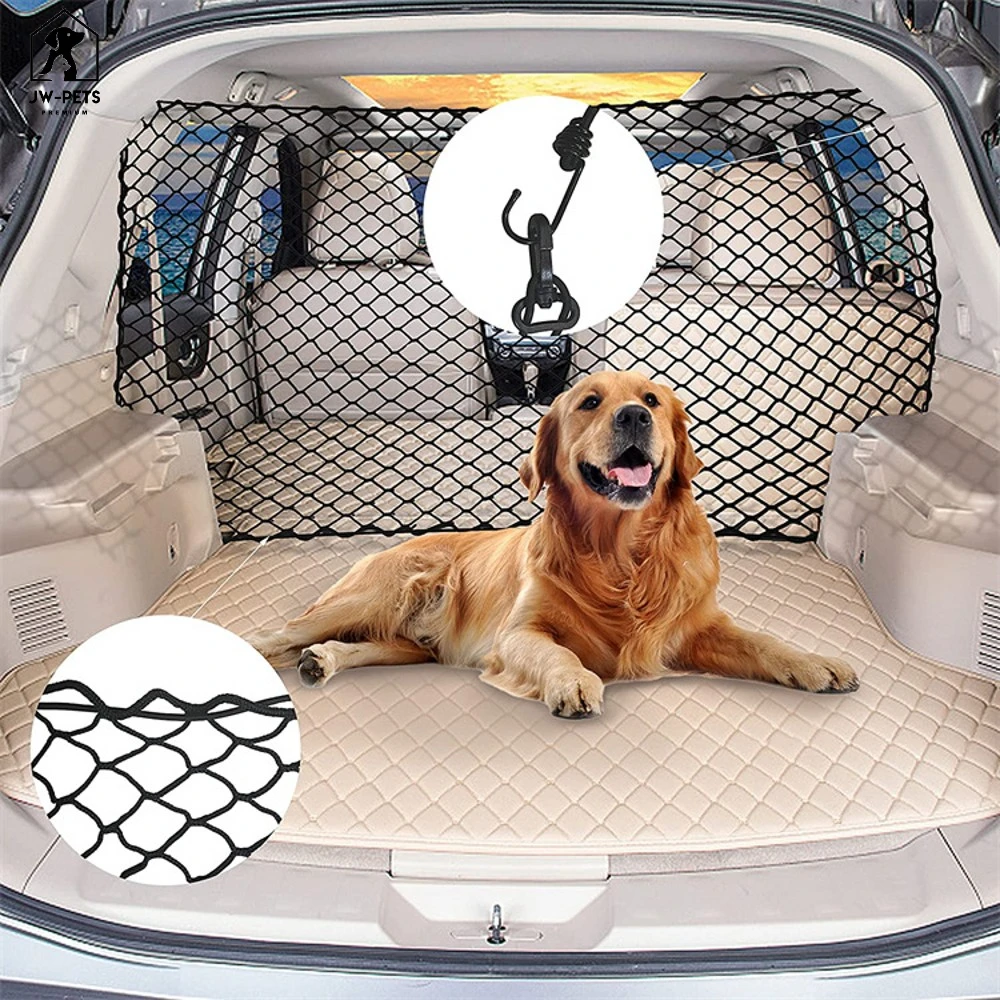 

120cm*70cm Dog Protection Net Practical Car Boot Pet Separation Net Fence Safety Barrier Things For Dog Supplies Fit Any Vehicle