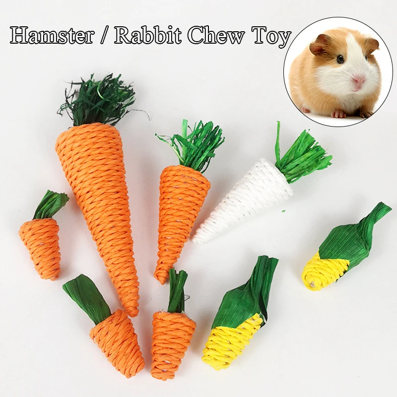 Rabbit Chew Toy Grind Teeth Straw Radish Pet Bite Toys 7 Styles Tooth Cleaning Pet Supplies Cat Guinea Pig Hamster Play Toy
Rabbit Chew Toy Grind Teeth Straw Radish Pet Bite Toys 7 Styles Tooth Cleaning Pet Supplies Cat Guinea Pig Hamster Play Toy