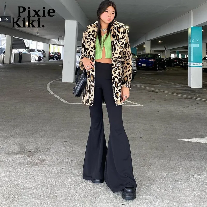 PixieKiki Y2k Streetwear Elastic High Waist Flare Pants Black Green Bell Bottoms for Women Vintage Trousers Spring 2022 P85-BZ24
PixieKiki Y2k Streetwear Elastic High Waist Flare Pants Black Green Bell Bottoms for Women Vintage Trousers Spring 2022 P85-BZ24