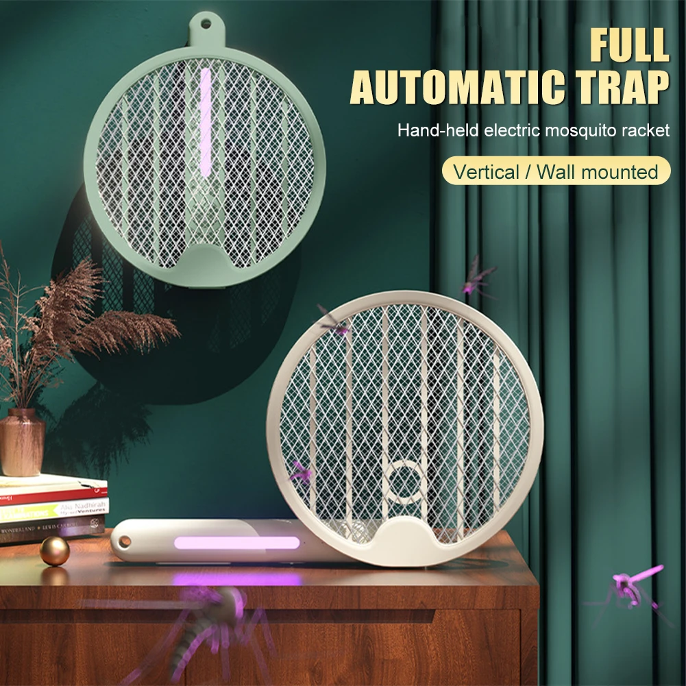 Electric Mosquito Swatter 3000V Mosquito Killer Lamp USB Rechargeable Bug Zapper Racket Folding Fly Swatter for Indoor Outdoor
Electric Mosquito Swatter 3000V Mosquito Killer Lamp USB Rechargeable Bug Zapper Racket Folding Fly Swatter for Indoor Outdoor