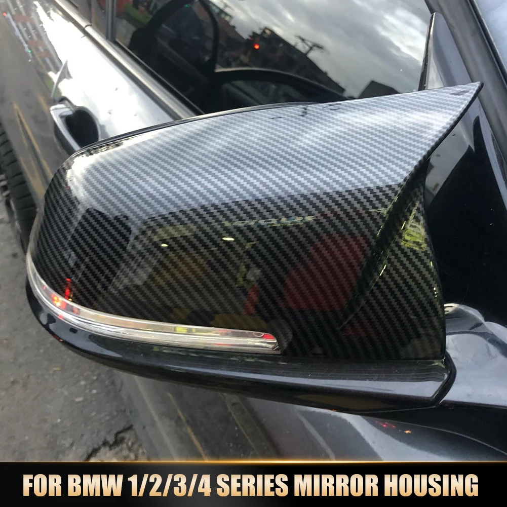 For BMW 1 2 3 4 Series M2 F30 F32 Car Rear View Mirror Cover Carbon Fiber ABS Side Mirror Shell Horn Mirror Cap Auto Accessories
For BMW 1 2 3 4 Series M2 F30 F32 Car Rear View Mirror Cover Carbon Fiber ABS Side Mirror Shell Horn Mirror Cap Auto Accessories