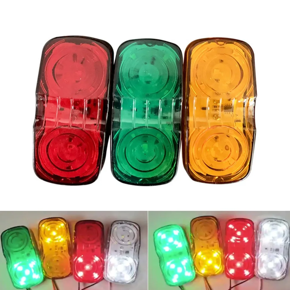 10Pcs 12V 24V LED Flashing Light Car Strobe Warning Light Tractor Truck Trailer Side Marker Lamp Red Blue Amber
10Pcs 12V 24V LED Flashing Light Car Strobe Warning Light Tractor Truck Trailer Side Marker Lamp Red Blue Amber