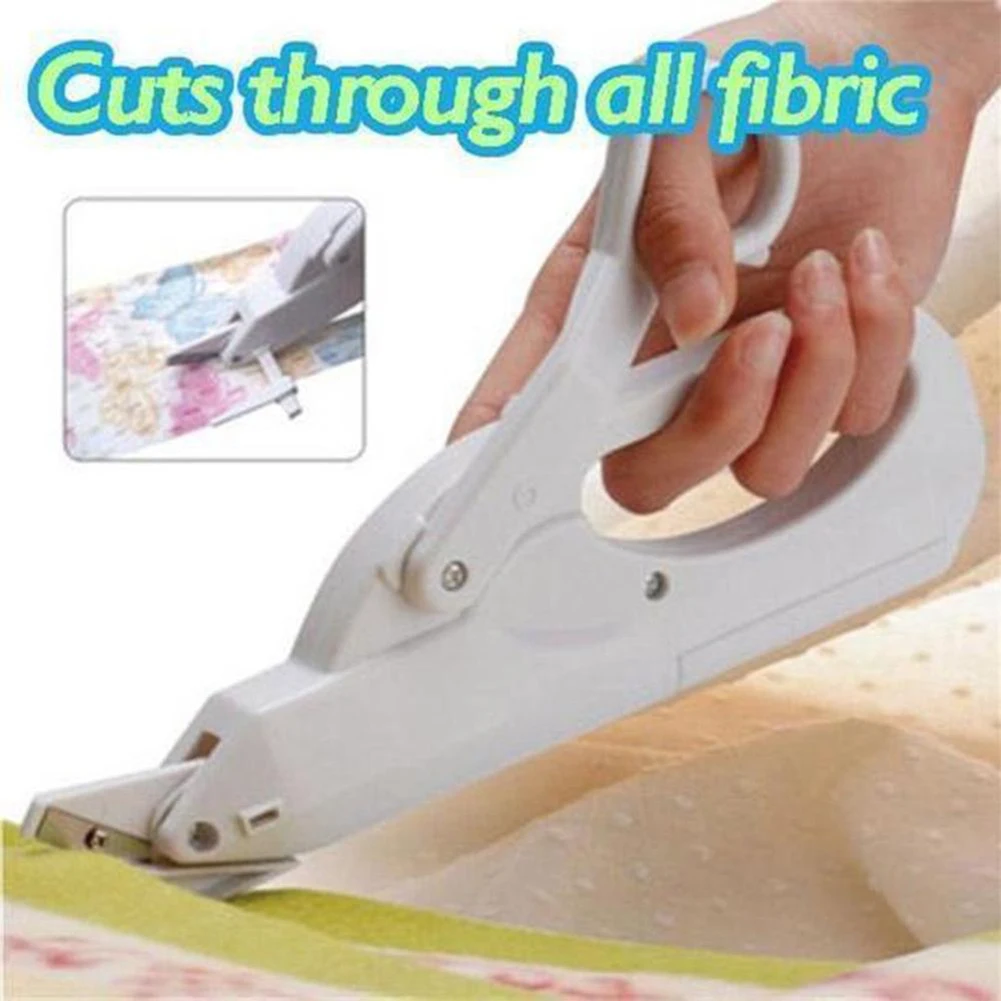 Mini Multipurpose Electric Scissors Multi-functional Durable Convenient Handheld Fabric Cloth Cutting Sewing Tools
Mini Multipurpose Electric Scissors Multi-functional Durable Convenient Handheld Fabric Cloth Cutting Sewing Tools
