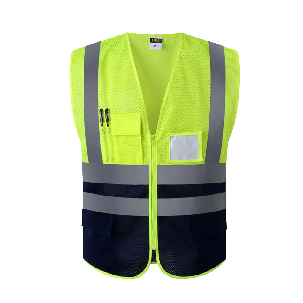 Safety Vest Working Adjustable Adult Reflective Strip Protective Mesh Cloth Warning Night Running High Visibility Waistcoat
Safety Vest Working Adjustable Adult Reflective Strip Protective Mesh Cloth Warning Night Running High Visibility Waistcoat