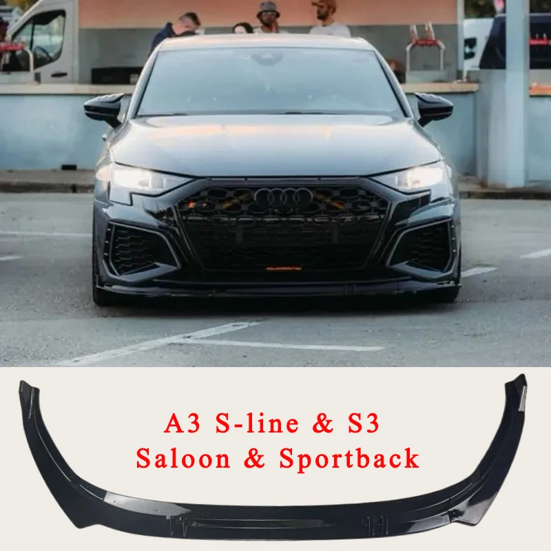 Для Audi A3/A3 S-Line/S3 8Y 2021-2024 Sportback/Saloon автомобильный передний бампер сплиттер для губ передняя крышка сплиттер протектор
Для Audi A3/A3 S-Line/S3 8Y 2021-2024 Sportback/Saloon автомобильный передний бампер сплиттер для губ передняя крышка сплиттер протектор