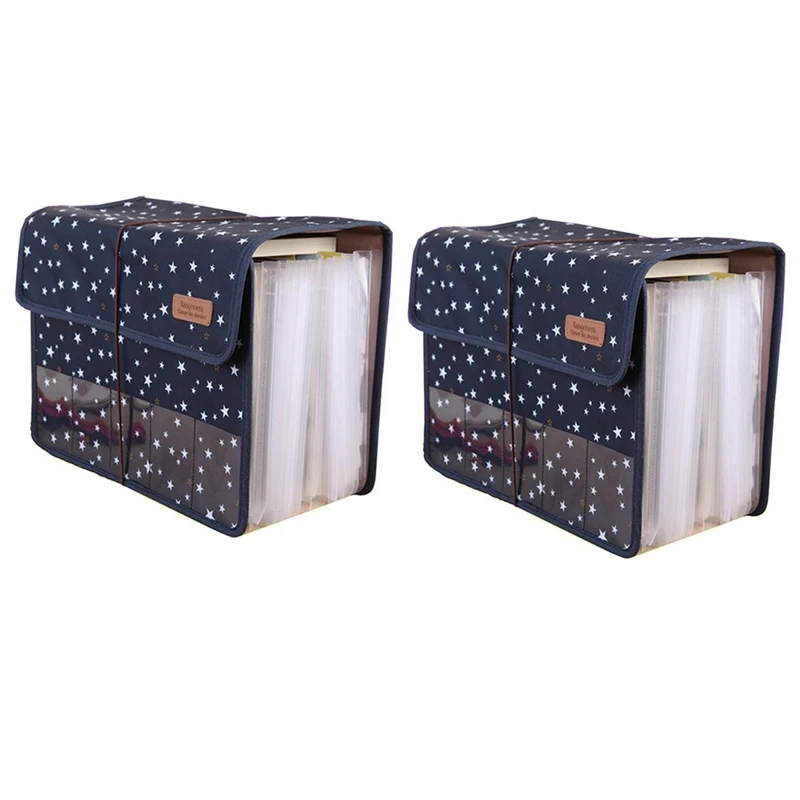 2X Cute Portable Expandable Accordion 12 Pockets A4 File Folder Oxford Expanding Document Briefcase
2X Cute Portable Expandable Accordion 12 Pockets A4 File Folder Oxford Expanding Document Briefcase