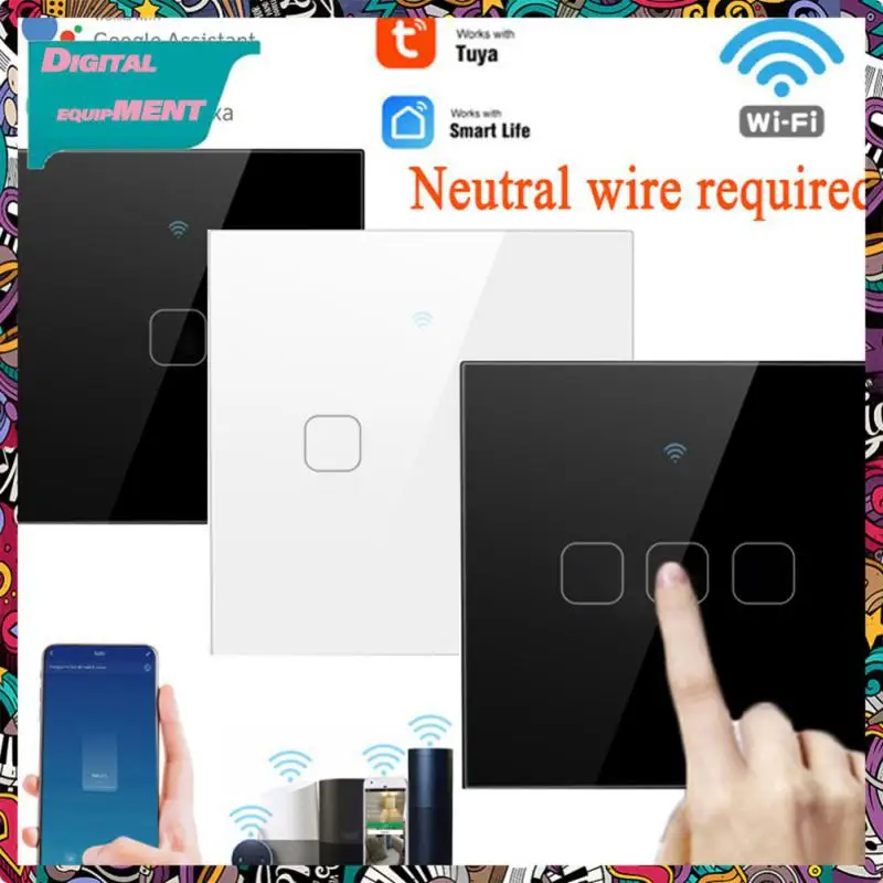 Eu Wifi Wireless Switches 10a App Remote Control Touch Switch Tuya 86 Light Switch Work With Alexa Google Home Zero Fire
Eu Wifi Wireless Switches 10a App Remote Control Touch Switch Tuya 86 Light Switch Work With Alexa Google Home Zero Fire