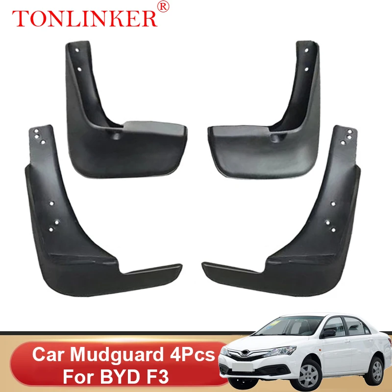 TONLINKER Car Mudguard For BYD F3 2012-2018 2019 2020 Front Rear Mudguards Splash Guards Fender Mudflaps 4Pcs Accessories 
TONLINKER Car Mudguard For BYD F3 2012-2018 2019 2020 Front Rear Mudguards Splash Guards Fender Mudflaps 4Pcs Accessories