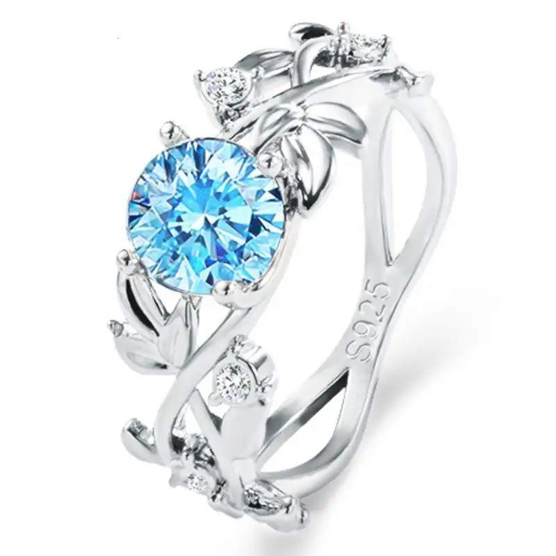 New Fashion 925 Blue Crystal Ring for Women Luxury Retro Hollow out Leaf Couple Ring Wedding Jewelry Accessories Lover Gift
New Fashion 925 Blue Crystal Ring for Women Luxury Retro Hollow out Leaf Couple Ring Wedding Jewelry Accessories Lover Gift