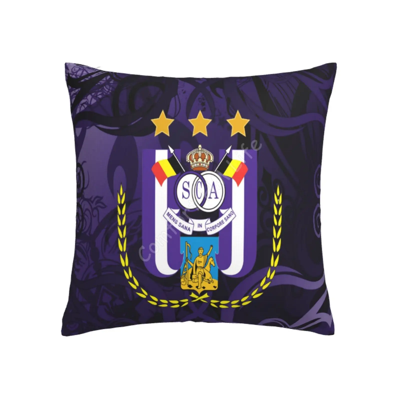 Rsc Anderlecht Cushion Cover Home Decorative for Sofa Bed Pillow Case Seat Car Pillowcase Cotton Soft Pillow Covers 45x45CM
Rsc Anderlecht Cushion Cover Home Decorative for Sofa Bed Pillow Case Seat Car Pillowcase Cotton Soft Pillow Covers 45x45CM