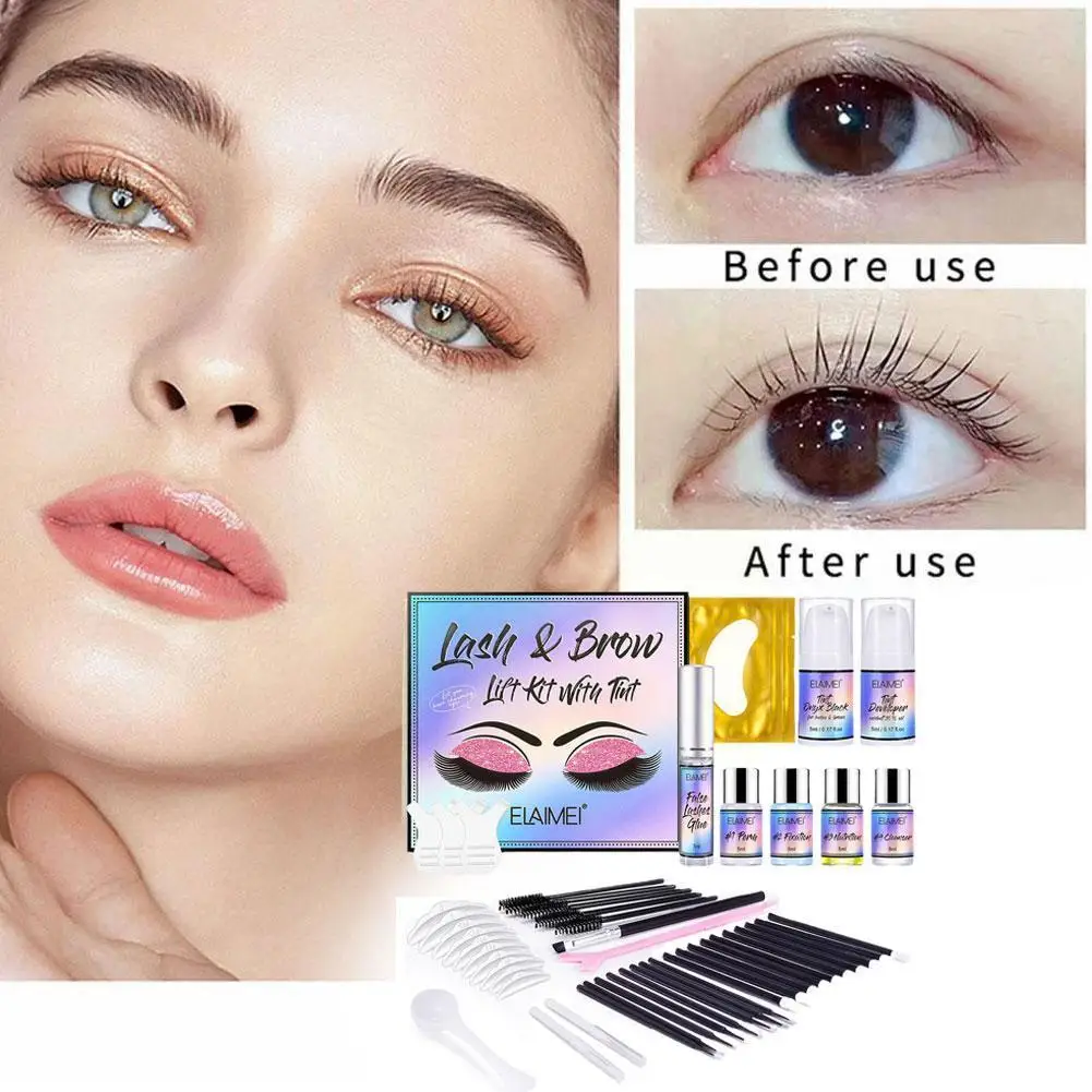Women Lifting Lashes Kit Lash Lifiting Curling Eyelash Eye Tint Kit Combination Dye Eyelash Perm Eyelash Eyebrow Enhancer M H0T5
Women Lifting Lashes Kit Lash Lifiting Curling Eyelash Eye Tint Kit Combination Dye Eyelash Perm Eyelash Eyebrow Enhancer M H0T5